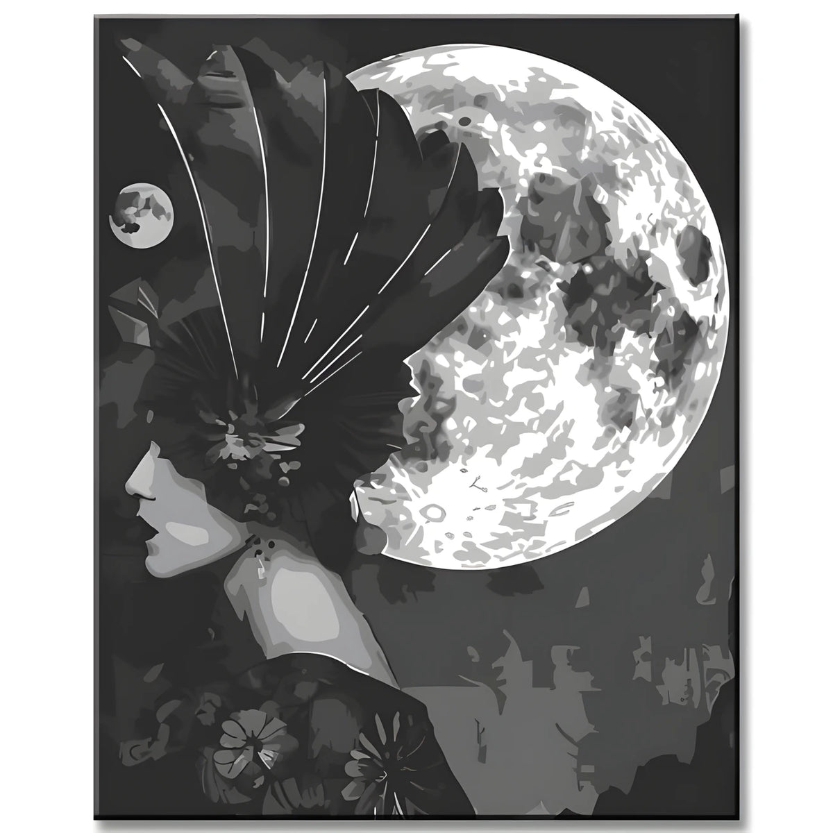 Painting by Numbers Full Moon