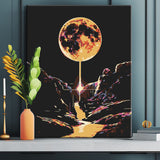 Painting by numbers moonlight