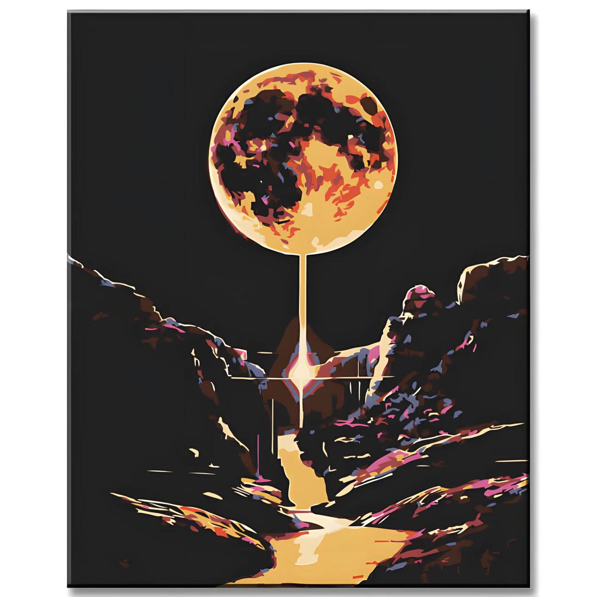 Painting by Numbers Moonlight