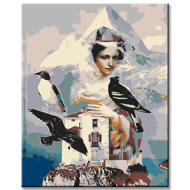 Paint by Numbers Iceland