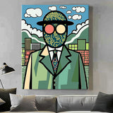 Painting by Numbers Magritte The Son of Man