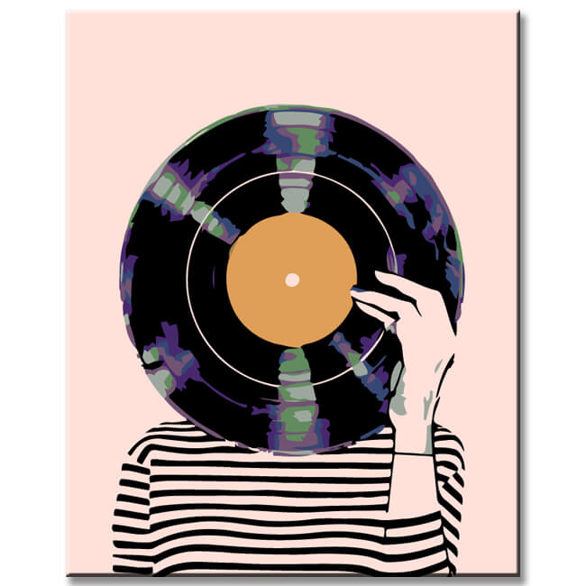 Paint by Numbers Vinyl Records