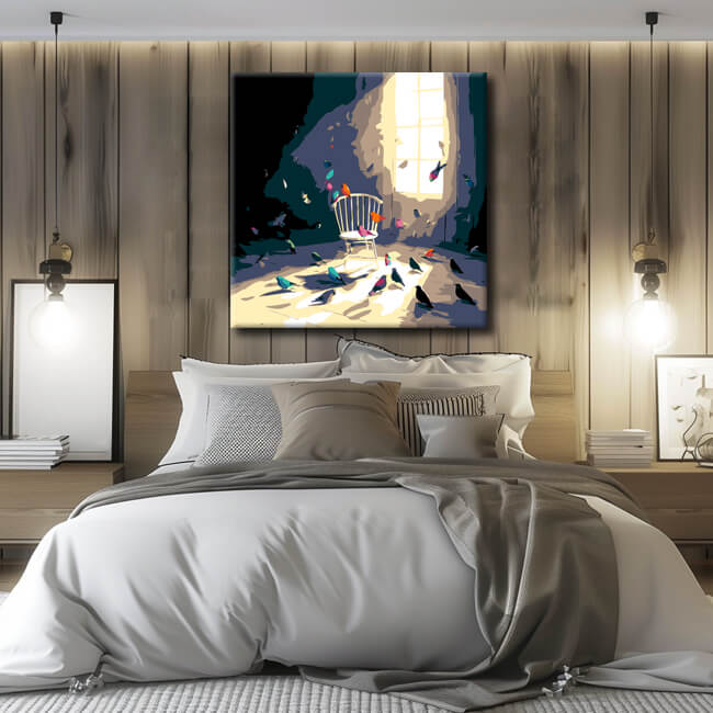 Painting by Numbers Abstract Kaleidoscope