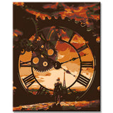 Painting by Numbers Abstract Art Time II