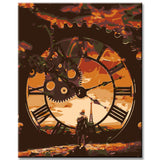 Painting by Numbers Abstract Art Time II