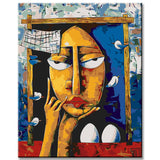 Painting by Numbers Abstract Art Eggshibition II