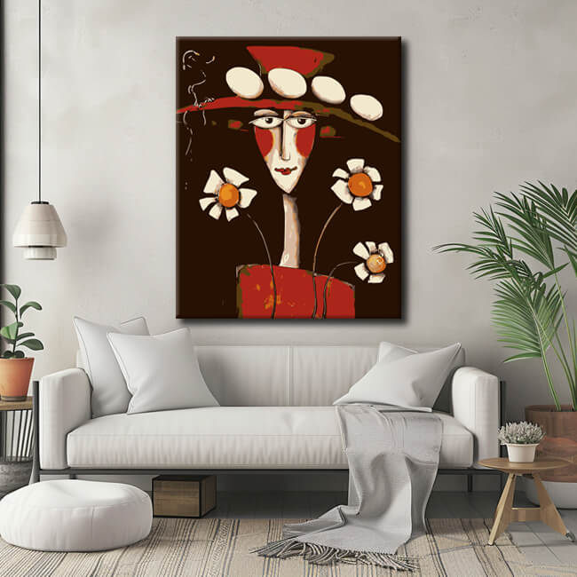 Painting by Numbers Abstract Art Eggshibition III