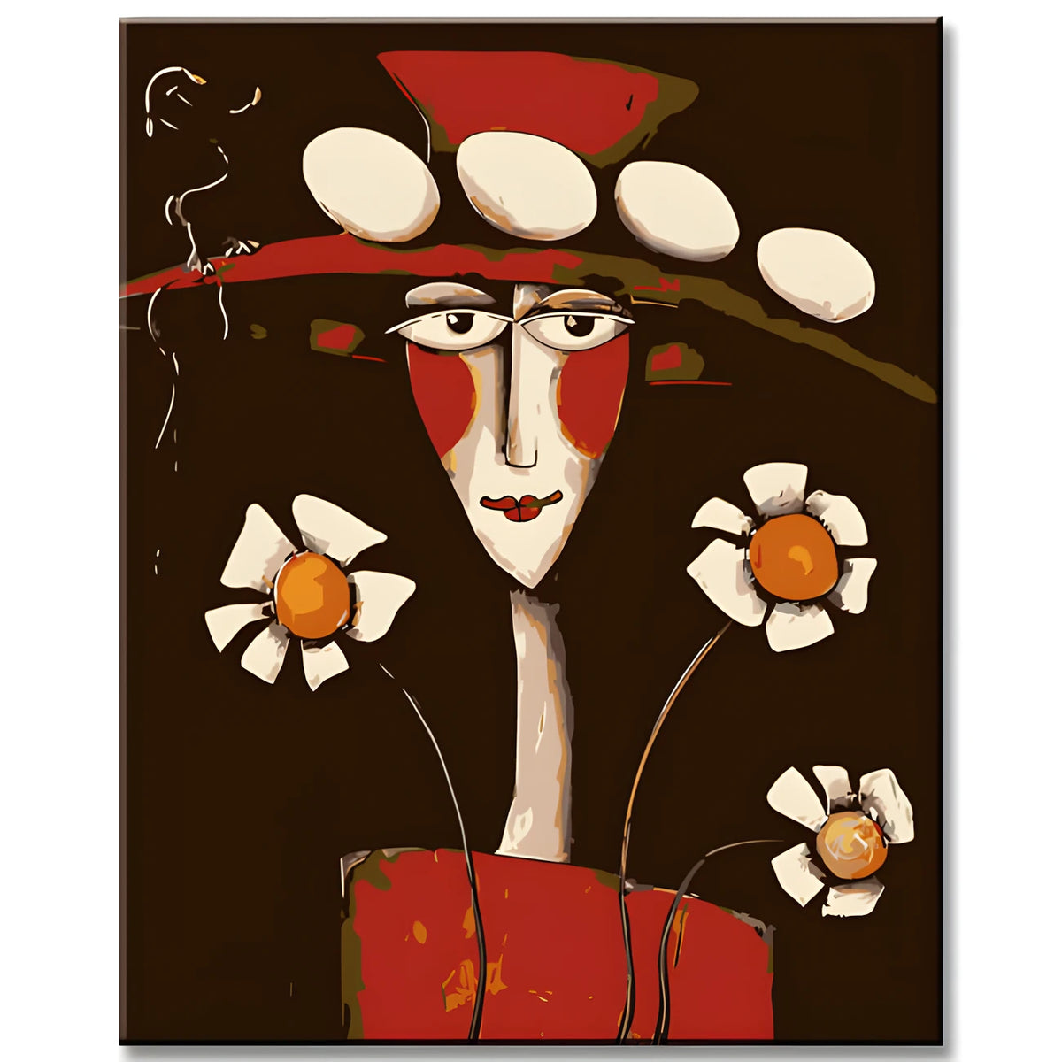 Painting by Numbers Abstract Art Eggshibition III