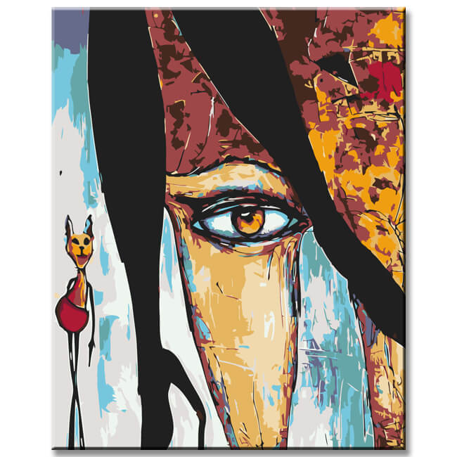 Painting by Numbers Out of Sight