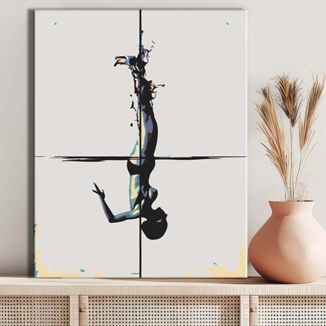 Painting by Numbers Abstract Art Precision