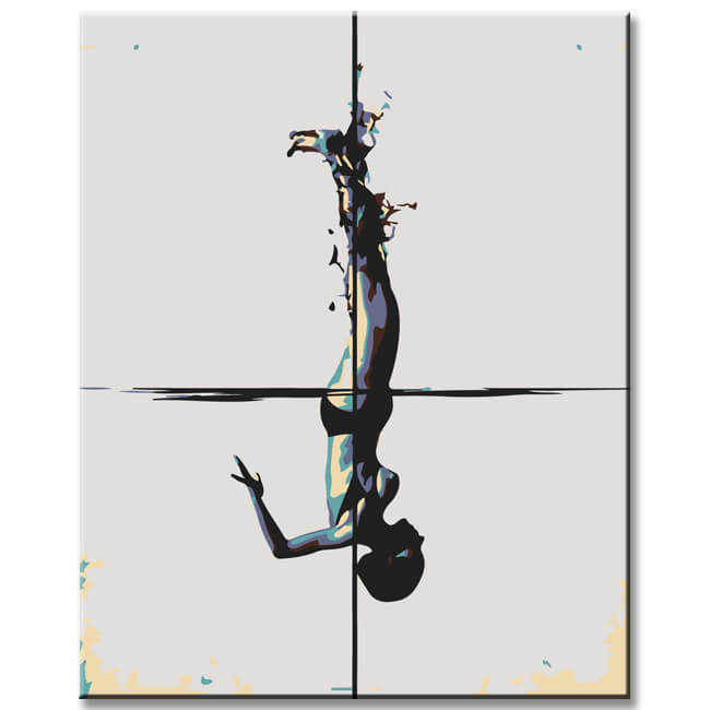 Painting by Numbers Abstract Art Precision