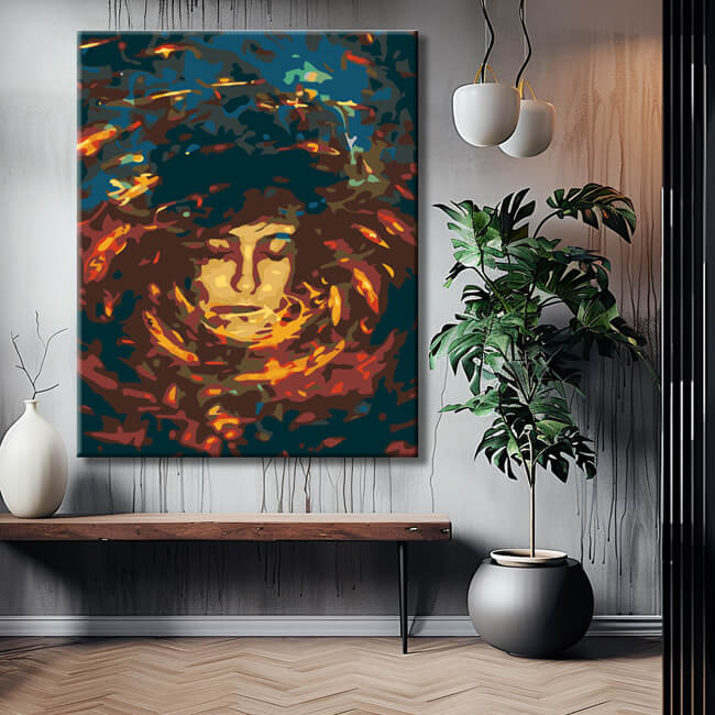 Painting by Numbers Abstract Art Pause