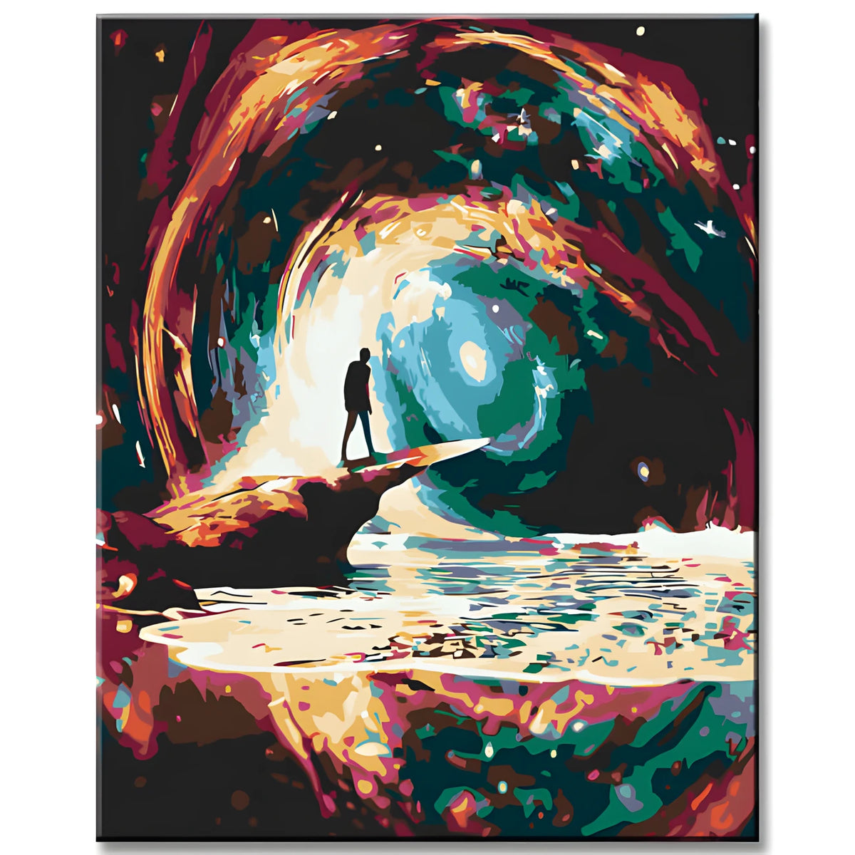 Painting by Numbers Space Barrel