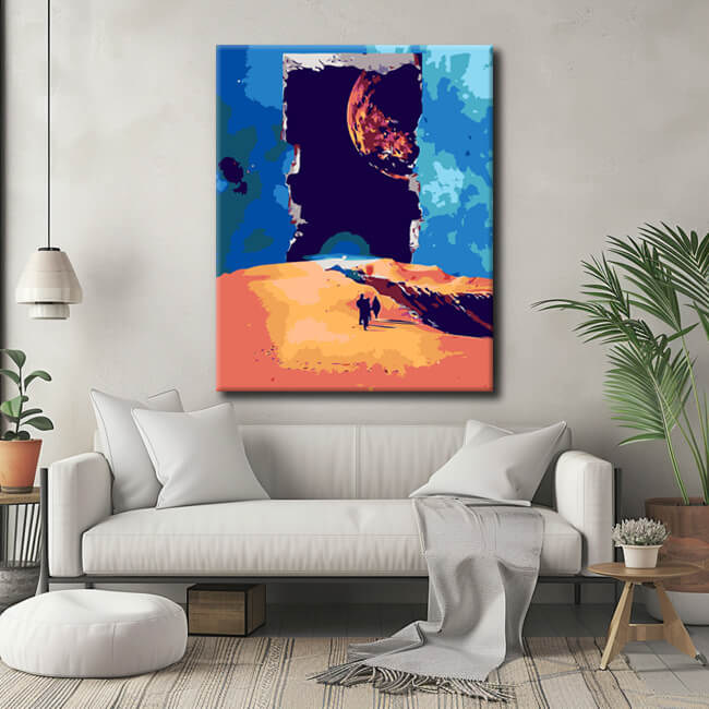 Painting by Numbers False Sky