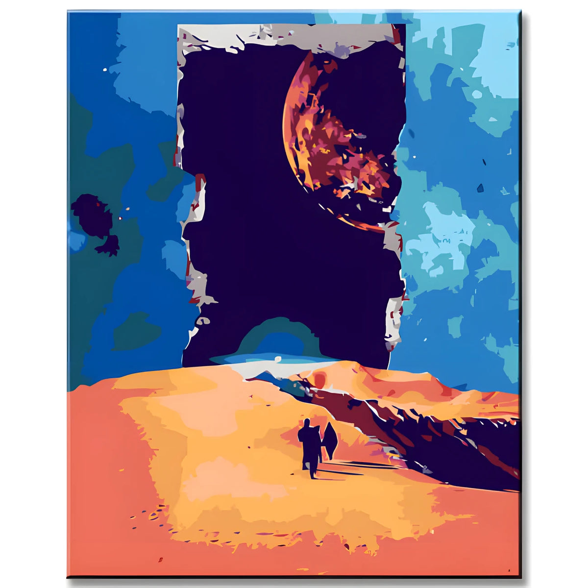 Painting by Numbers False Sky