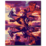 Painting by Numbers imperial Elemental Abstract Art