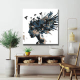 Painting by Numbers Creative Face with Birds II