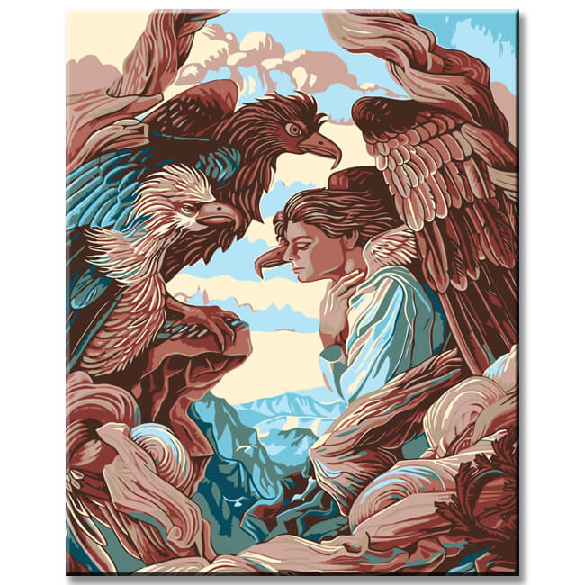 Painting by Numbers Abstract Beethoven