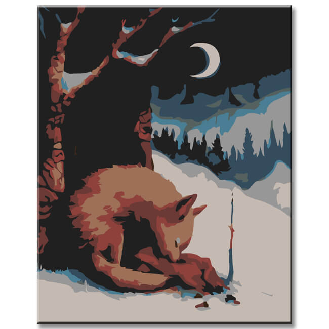 Paint by numbers hibernation