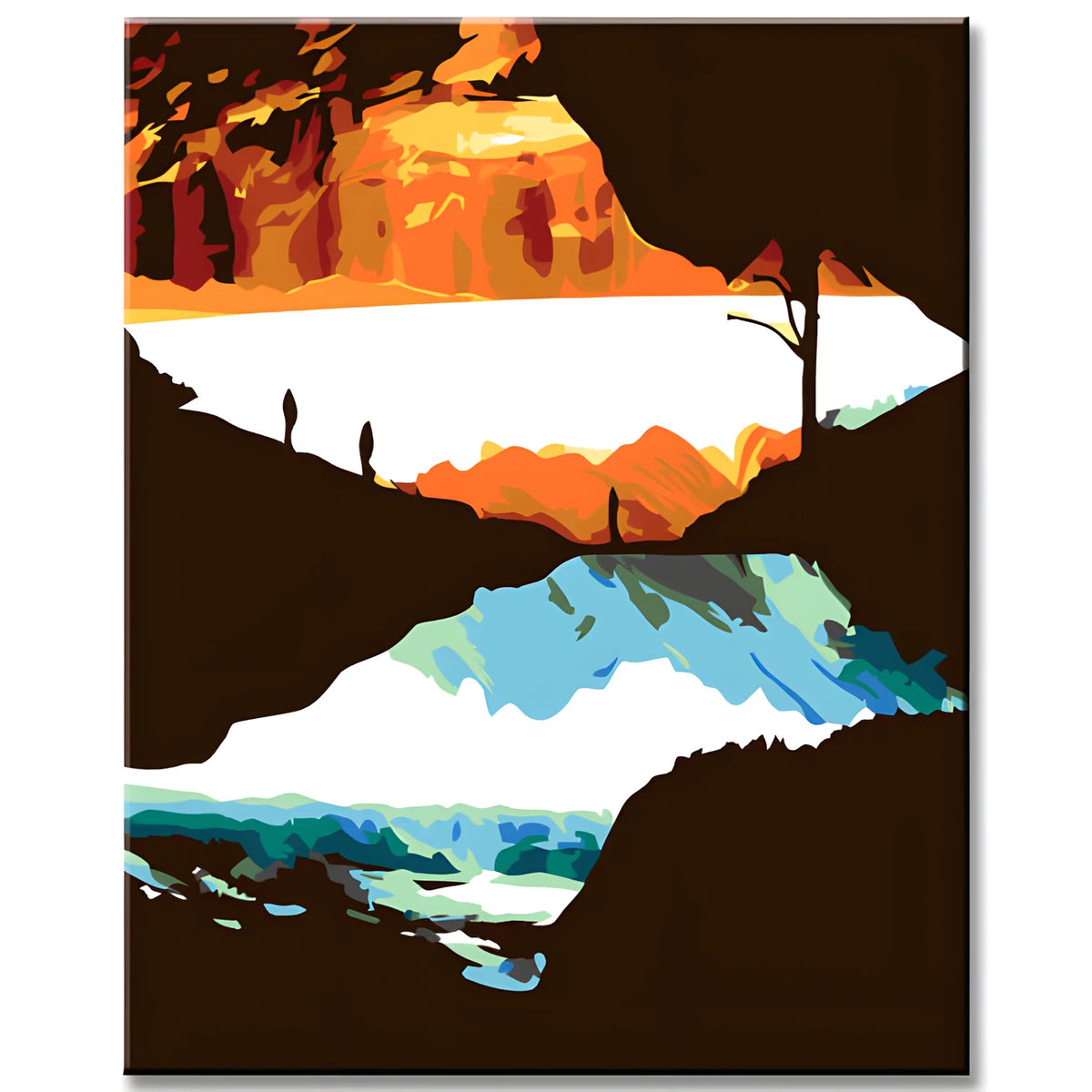 Painting by Numbers The Hike I