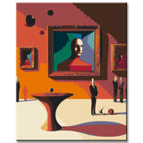 Painting by Numbers Quadro Curvo Curved Table