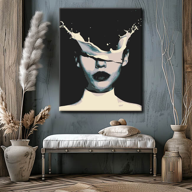 Painting by numbers beauty