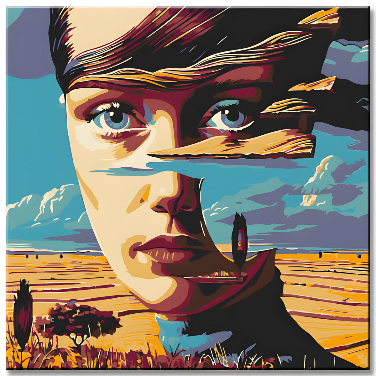 Painting by Numbers Memories of A Dream I