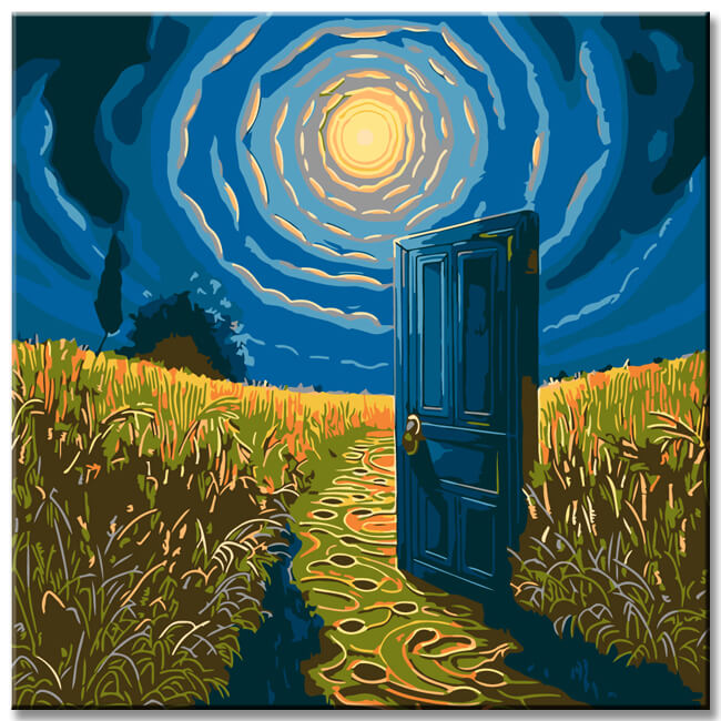 Painting by Numbers Journey of the Dreamer