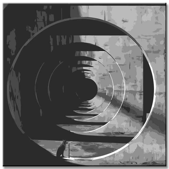 Paint by Numbers Hide and Seek I