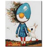 Painting by Numbers The Egg Girl Motif 3