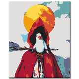 Painting by Numbers The Egg Girl Motif 6