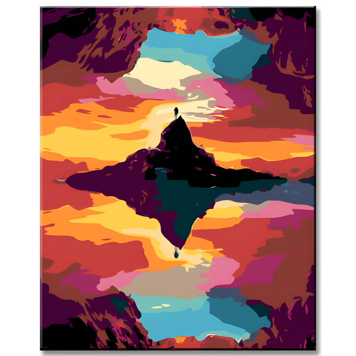 Paint by Numbers Living isolation island
