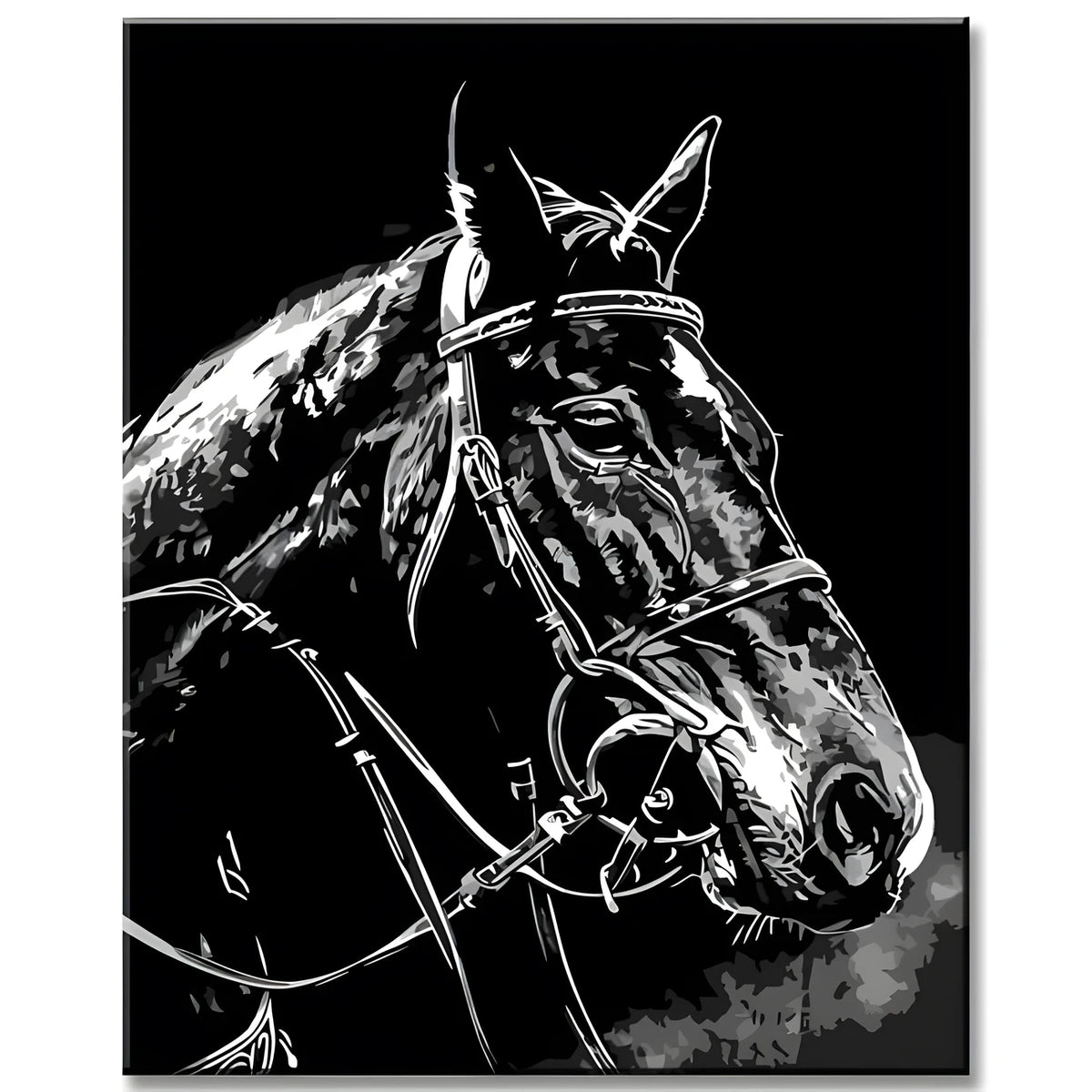 Painting by Numbers Rodeo Horse