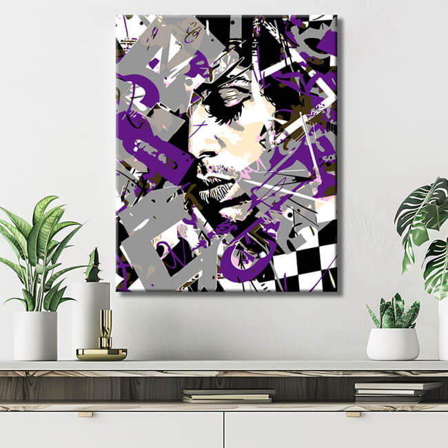 Paint by numbers pop singer