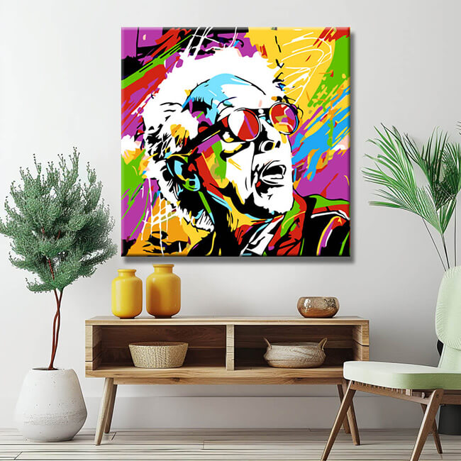 Painting by Numbers Doc Brown I