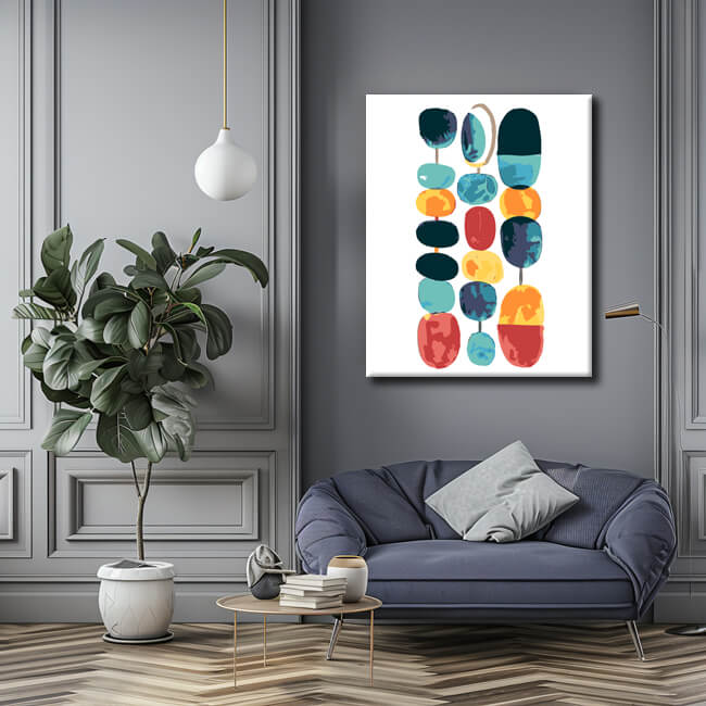 Painting by Numbers Sunrise Mid-Century I