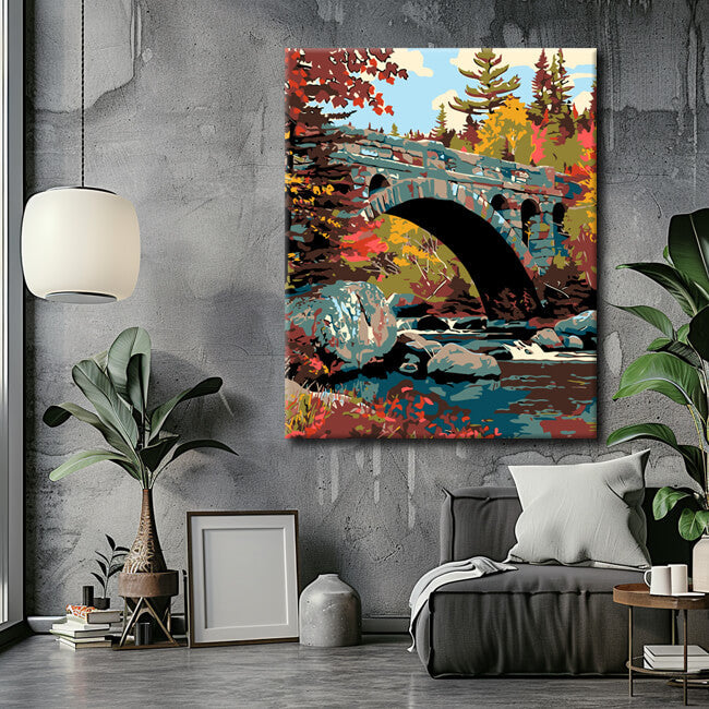 Paint by Numbers Acadia National Park II