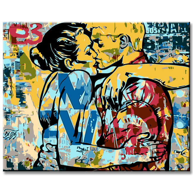 Painting by numbers midnight love