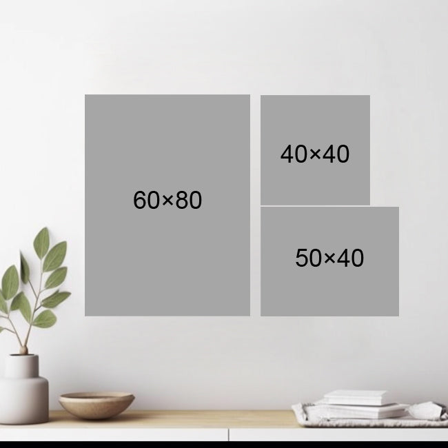Wunderschöne Landschaften und Sternennächte – Ausdrucksstarke Leinwandbilder für Ihre Bilderwand - 3-part
